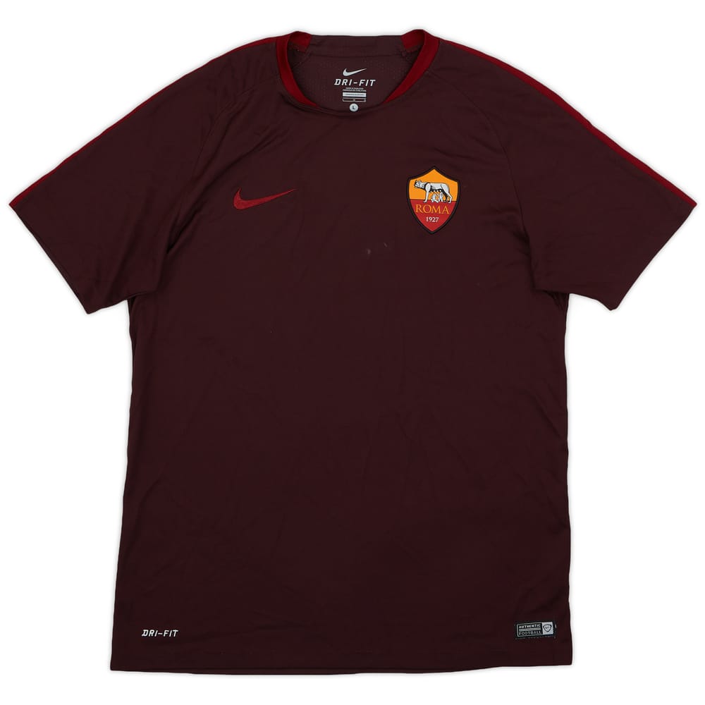 2015-16 Roma Nike Training Shirt - 7/10 - (L)