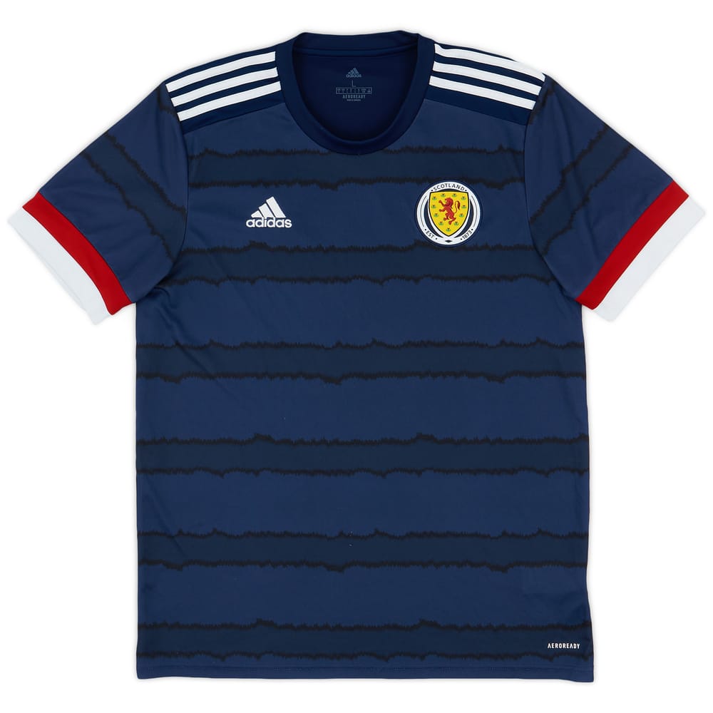 2020-22 Scotland Home Shirt - 7/10 - (XL)