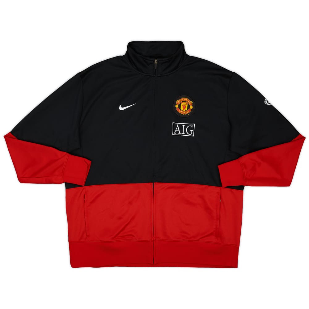2009-10 Manchester United Nike Track Jacket - 8/10 - (XXL)