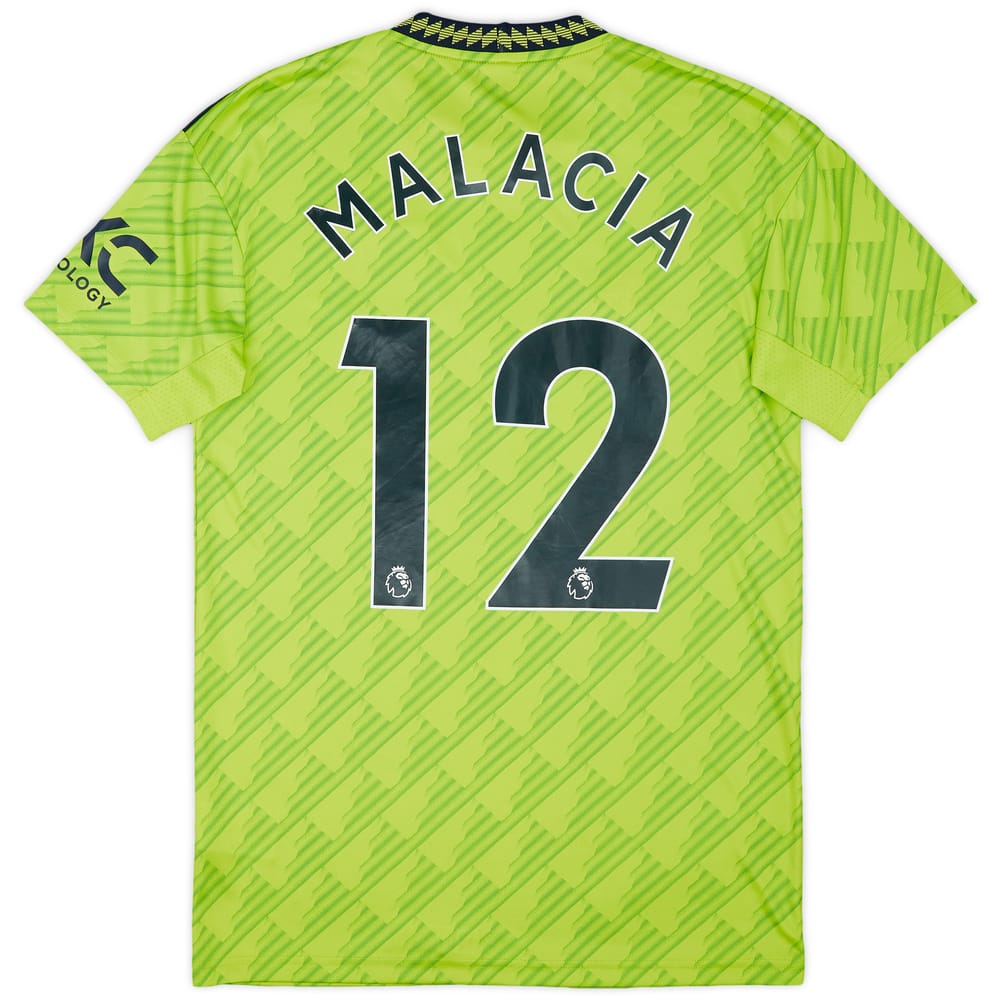 2022-23 Manchester United Third Shirt Malacia #12 - 10/10 - (S)