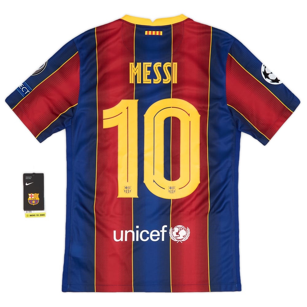 2020-21 Barcelona Home Shirt Messi #10 (S)