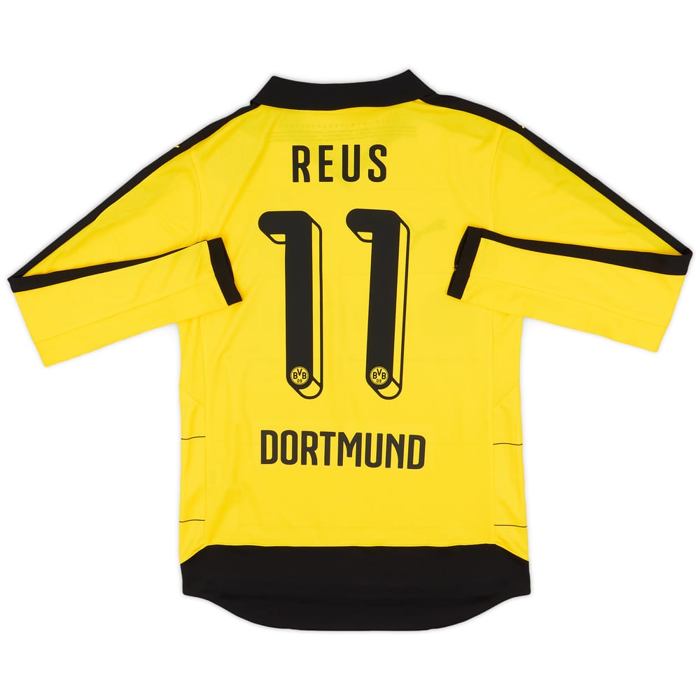 2015-16 Borussia Dortmund Home L/S Shirt Reus #11 (S)