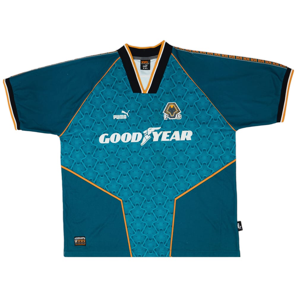 1996-97 Wolves Away Shirt - 7/10 - (XXL)