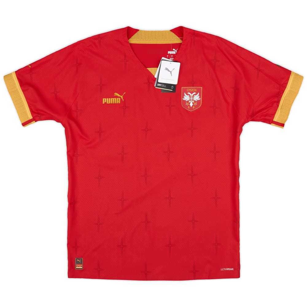 2022-23 Serbia Player Issue Home Shirt