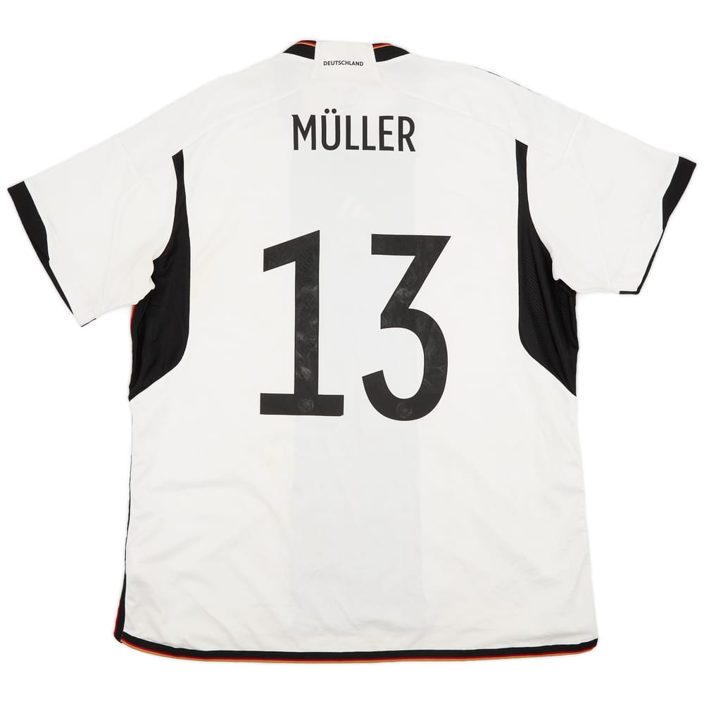 2022-23 Germany Home Shirt Muller #13 - 7/10 - (XXL)
