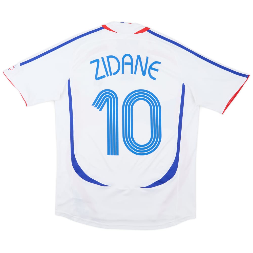 2006 France Away Shirt Zidane #10 - 7/10 - (M)