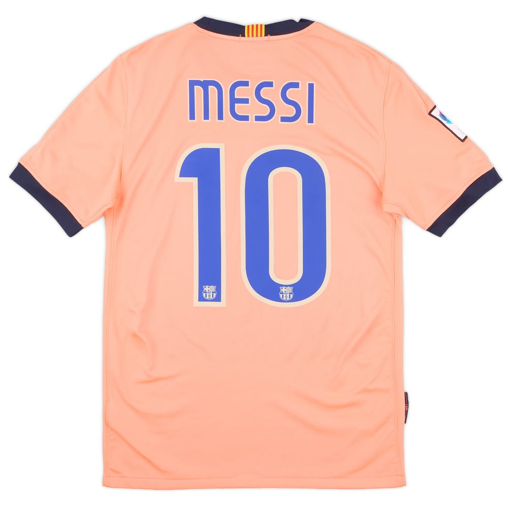 2009-10 Barcelona Away Shirt Messi #10 - 9/10 - (S)