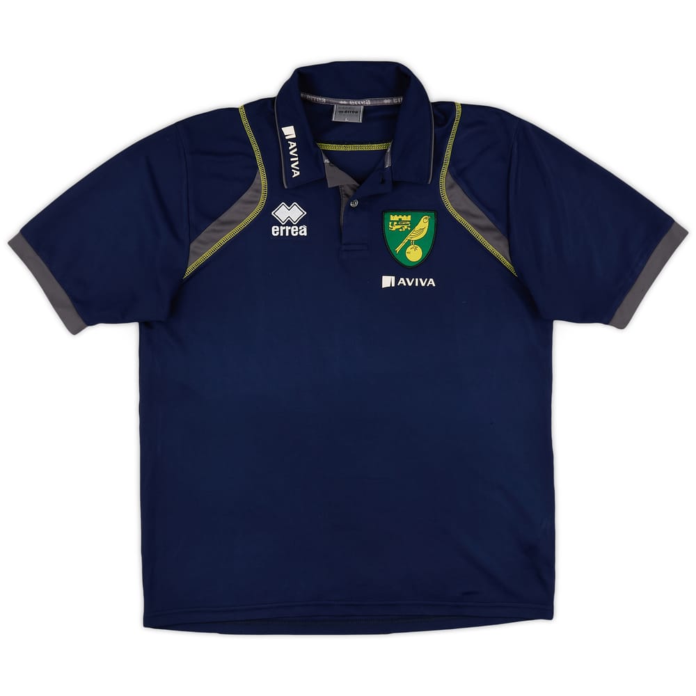 2011-12 Norwich Errea Polo Shirt - 7/10 - (L)