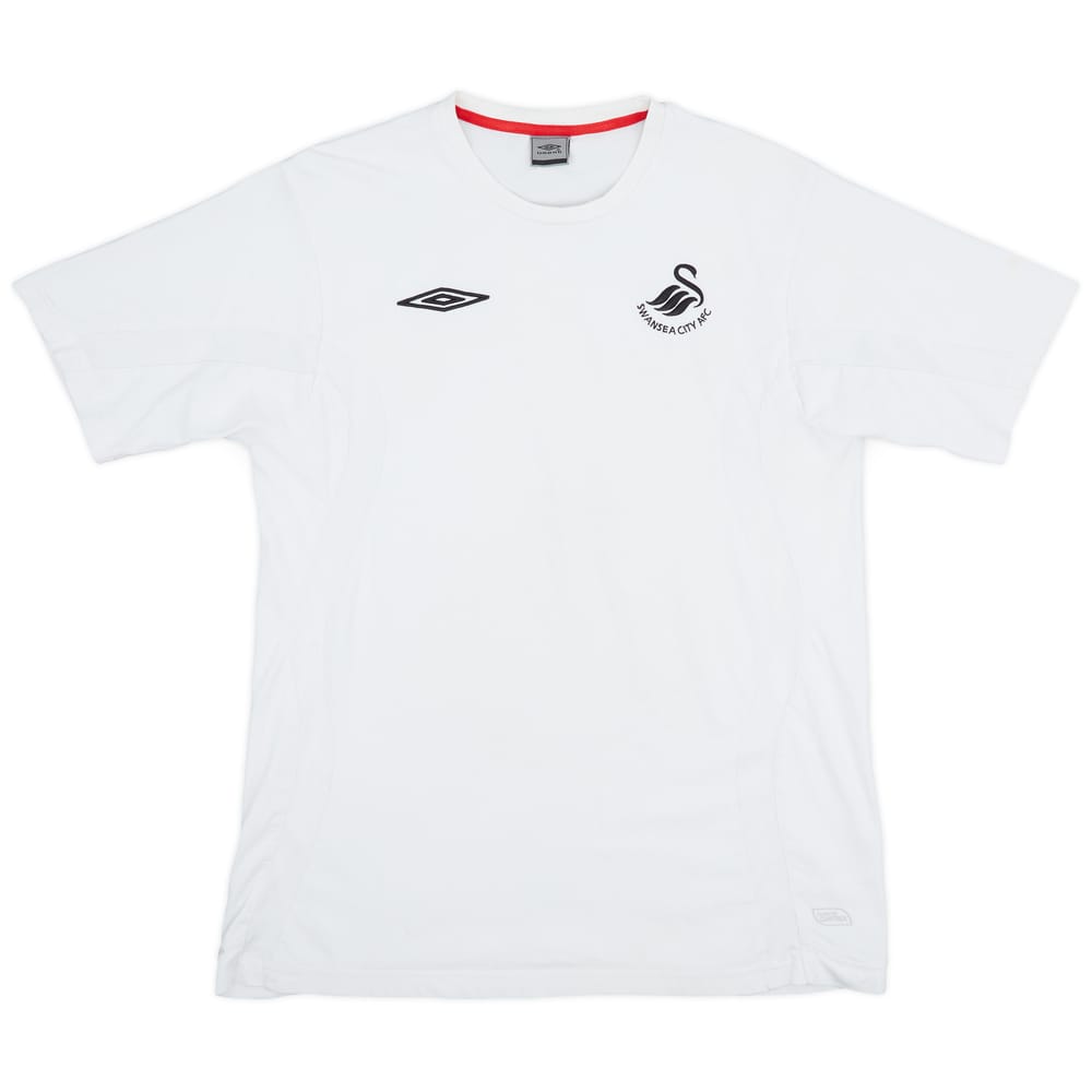 2010-11 Swansea Umbro Cotton Tee - 7/10 - (L)