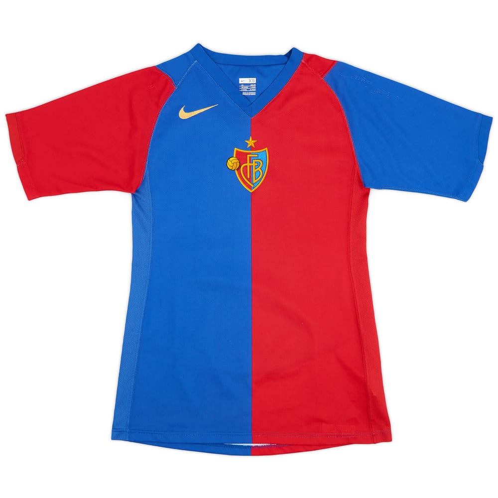 2006-08 FC Basel Home Shirt - 9/10 - (XS)
