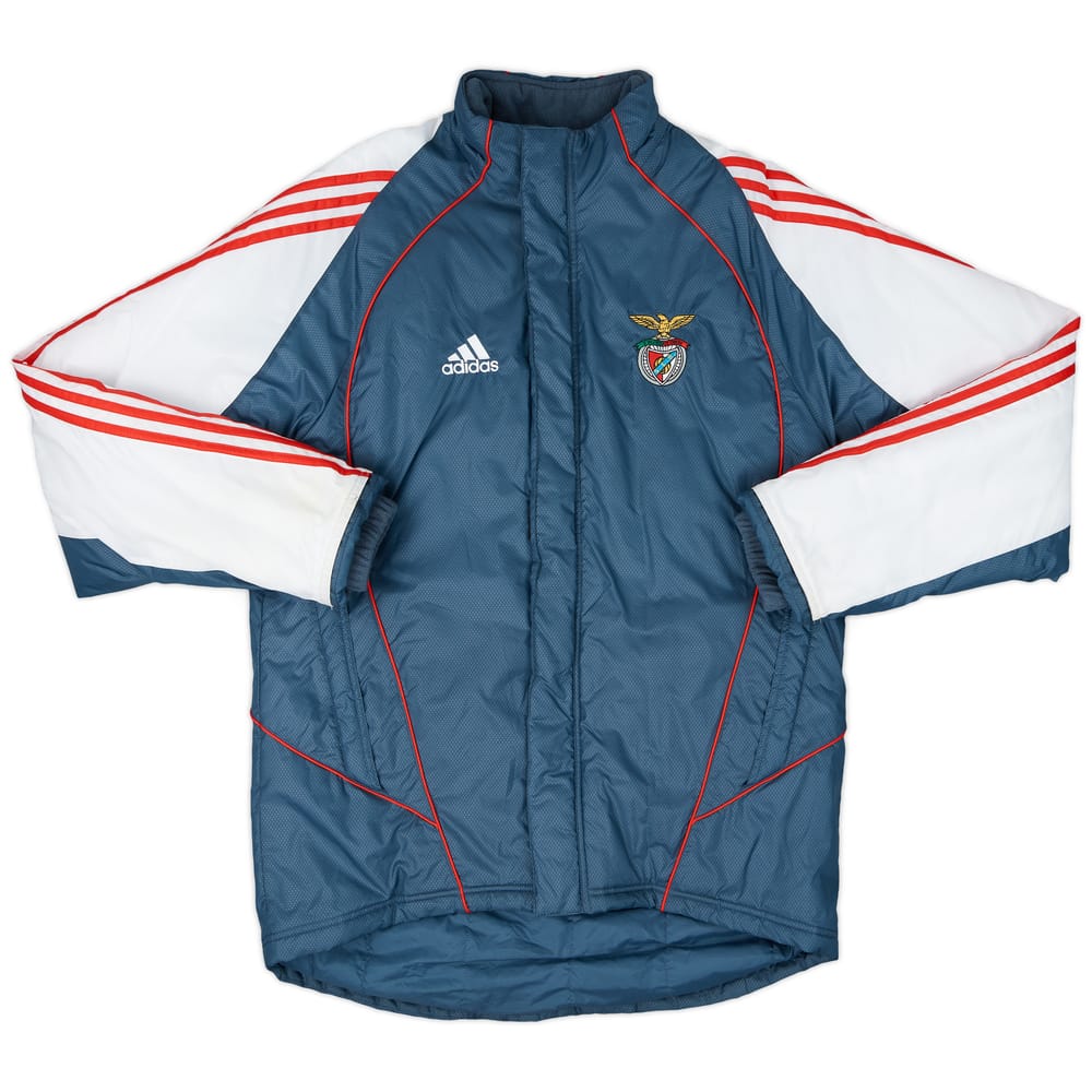 2006-07 Benfica adidas Padded Bench Coat - 9/10 - (S)