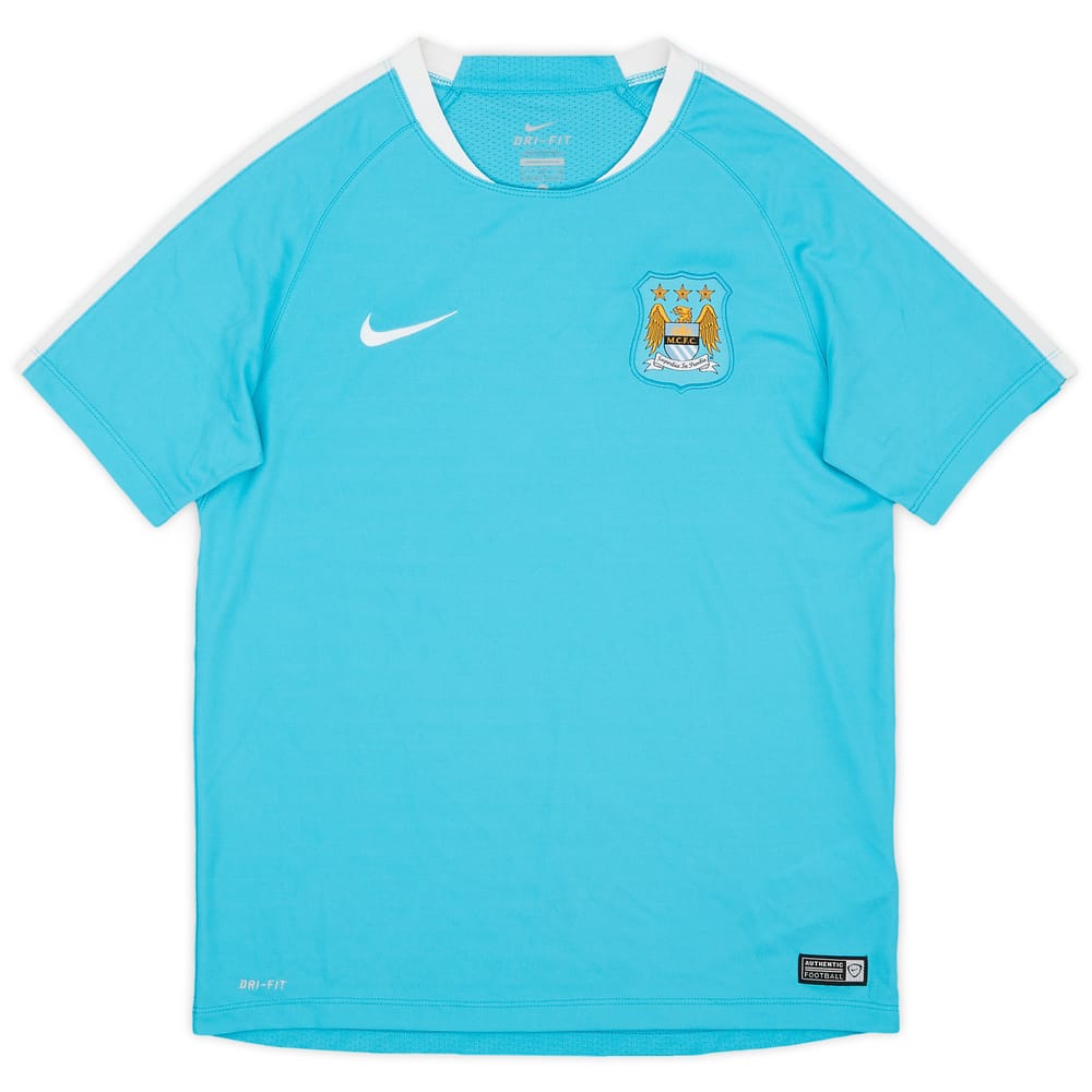 2015-16 Manchester City Nike Training Shirt - 8/10 - (XL.Boys)