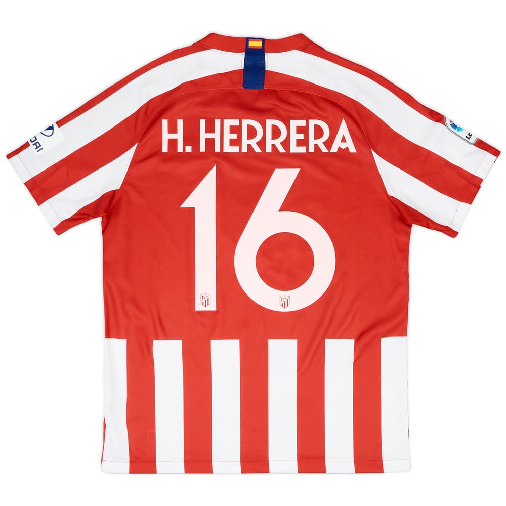 2019-20 Atletico Madrid Home Shirt H. Herrera #16 - 9/10 - (L)
