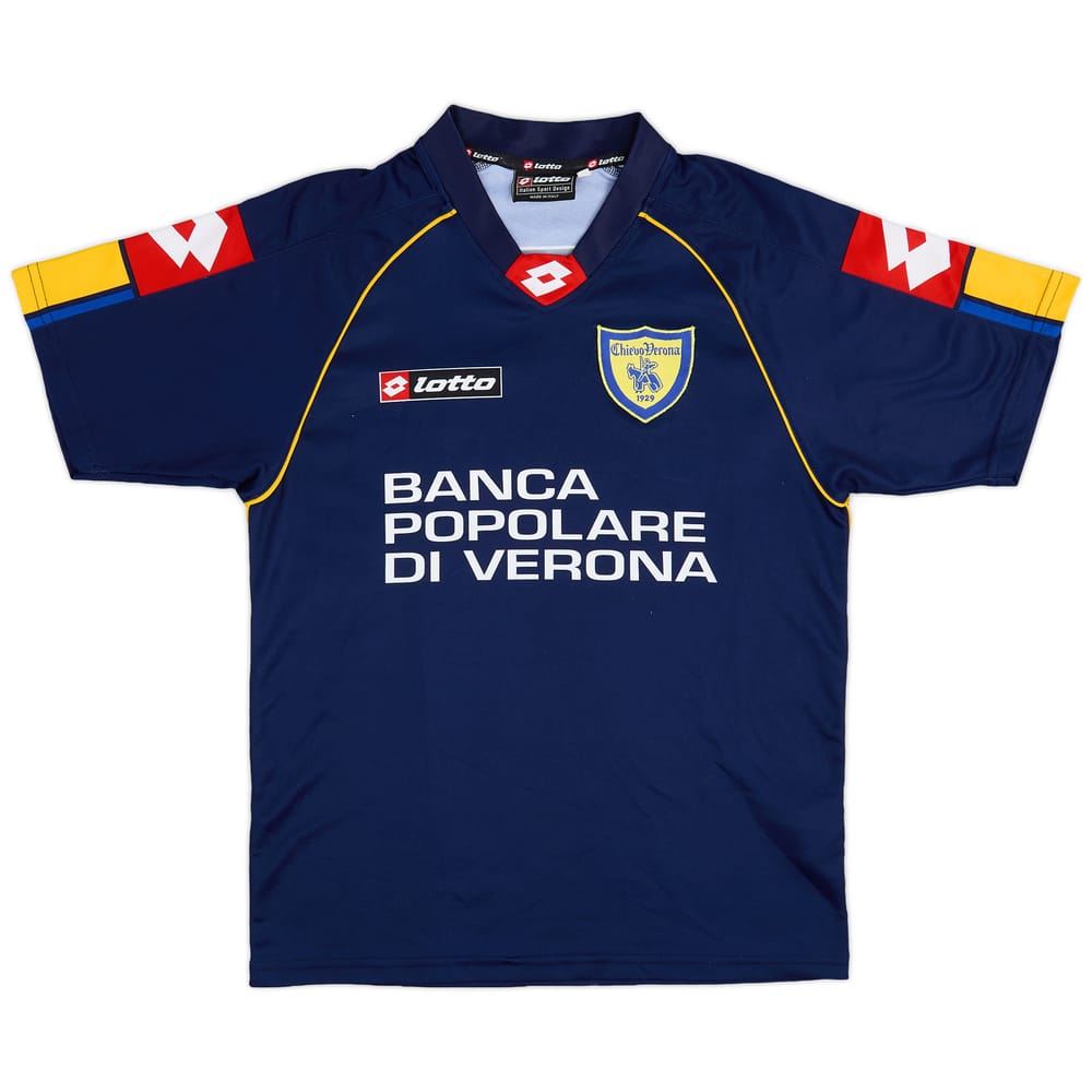2005-06 Chievo Verona Lotto Training Shirt - 9/10 - (XS)