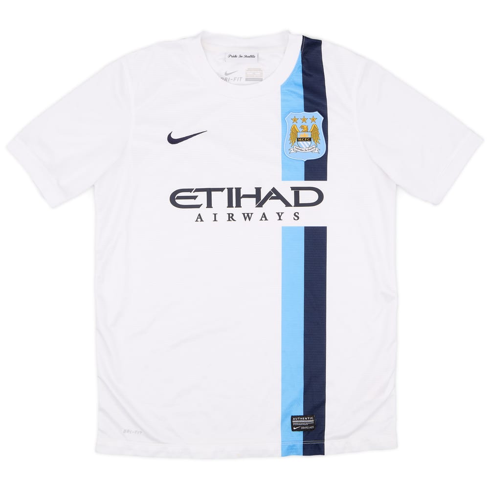 2013-14 Manchester City Third Shirt - 9/10 - (XL.Boys)