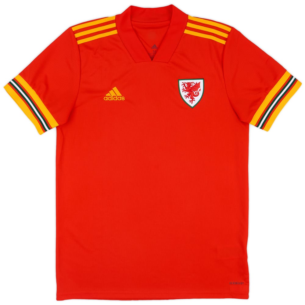 2020-21 Wales Home Shirt - 9/10 - (M)