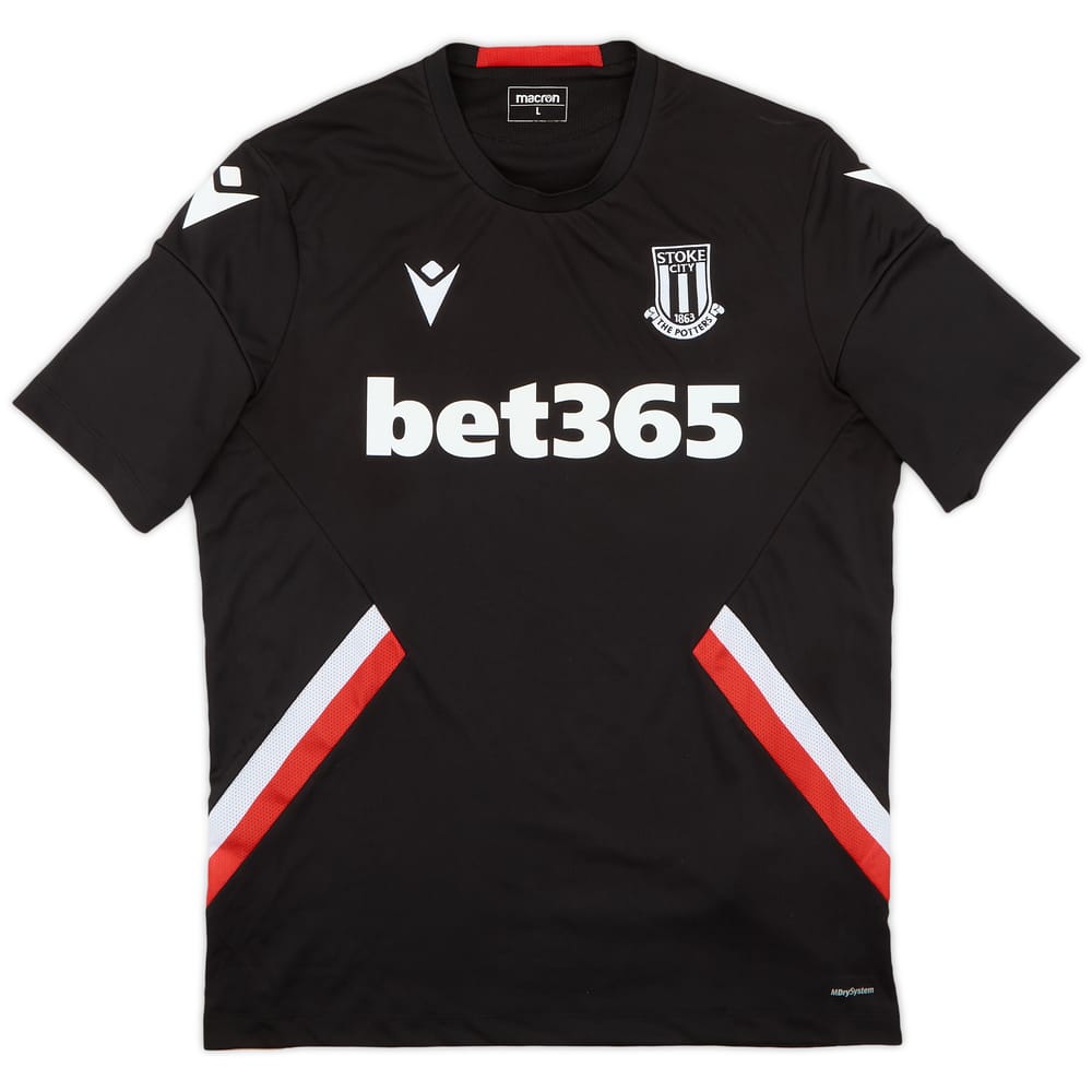 2022-23 Stoke City Macron Training Shirt - 8/10 - (L)