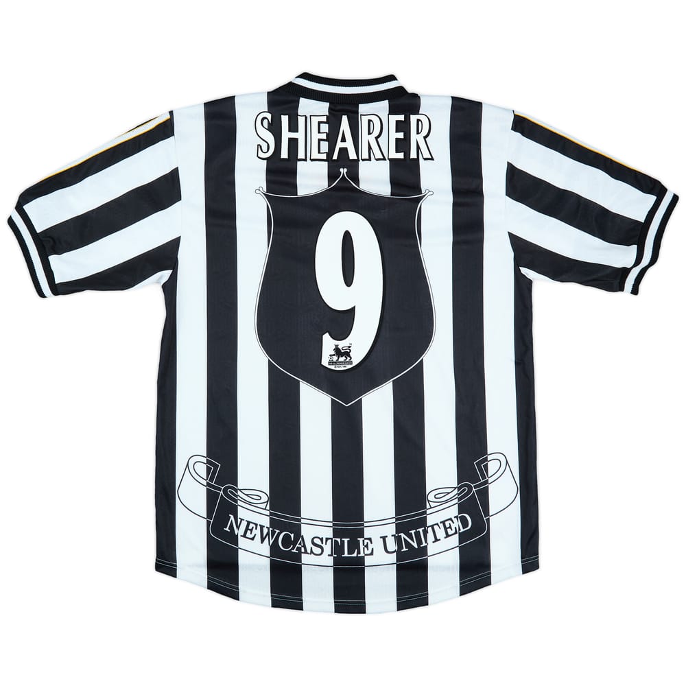 1997-99 Newcastle Home Shirt Shearer #9 - 8/10 - (L)