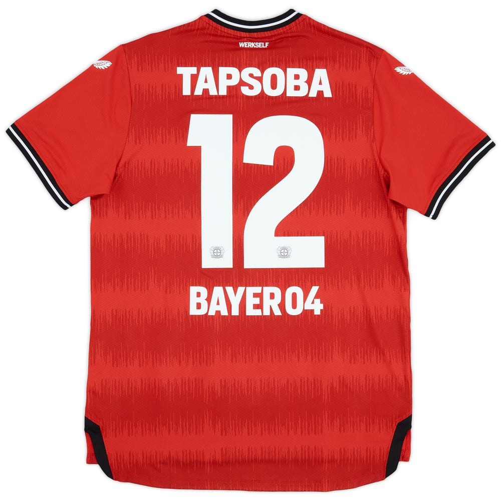 2022-23 Bayer Leverkusen Player Issue Pro Home Shirt Tapsoba #12