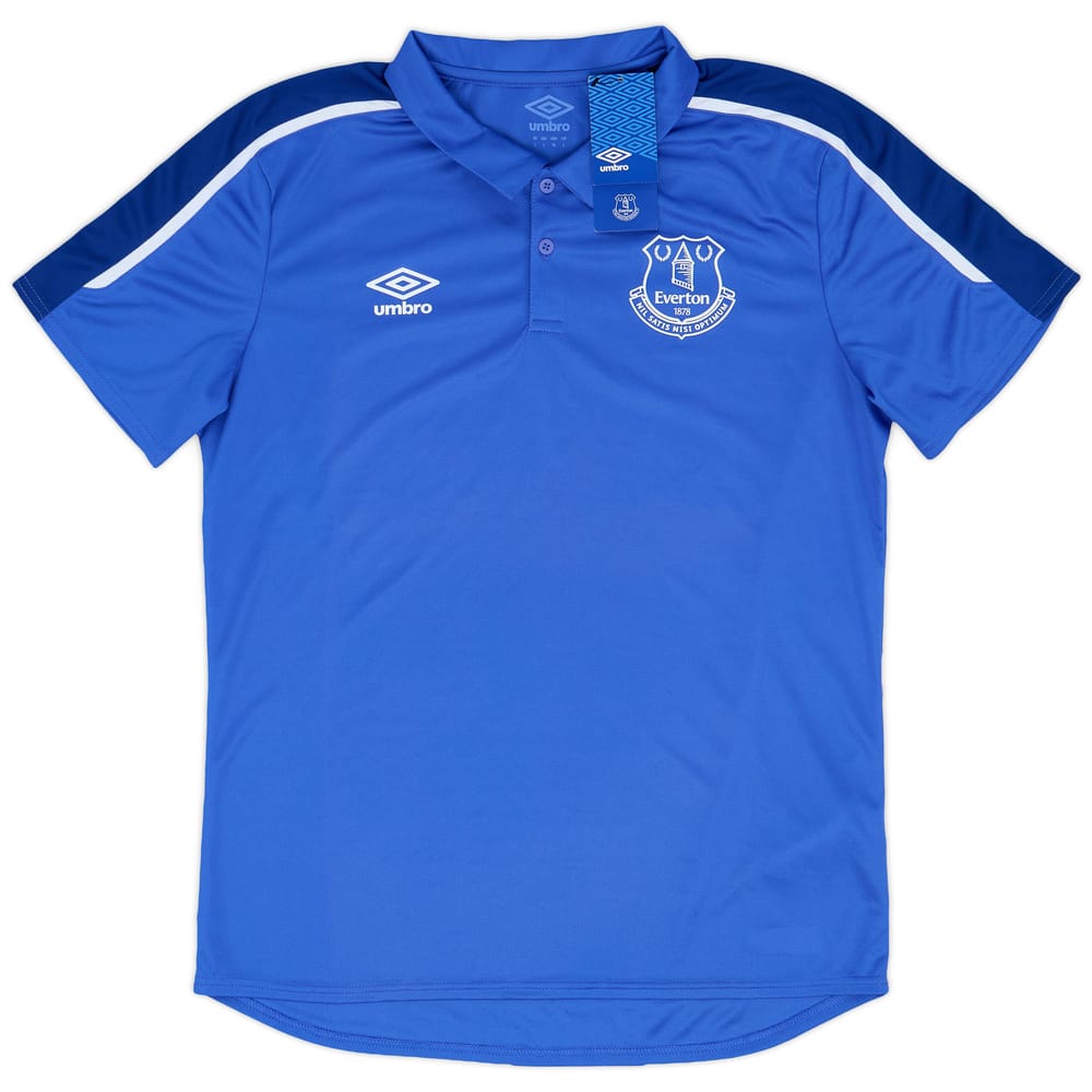 2017-18 Everton Umbro Polo Shirt (L)