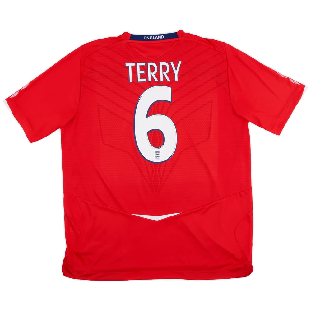 2008-10 England Away Shirt Terry #6 - 9/10 - (XXL)