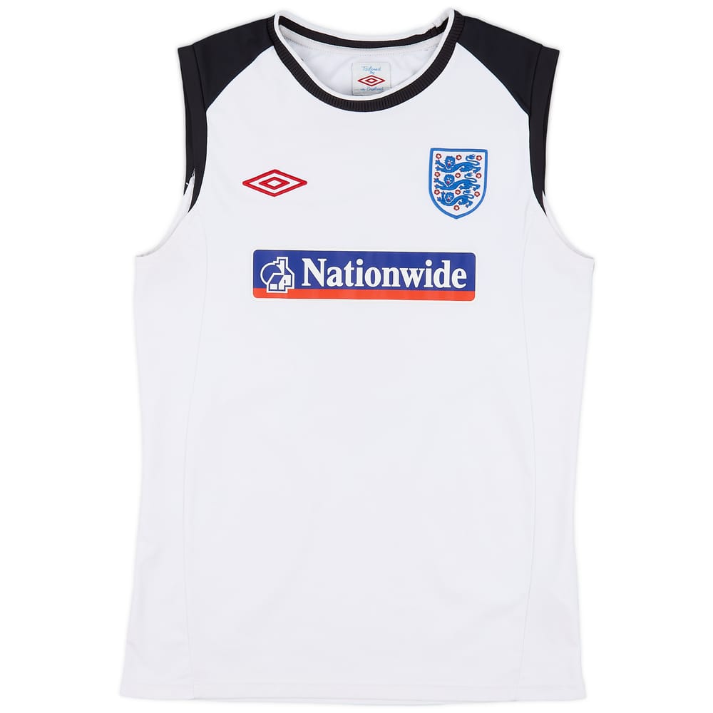 2010-11 England Umbro Training Vest - 8/10 - (S)
