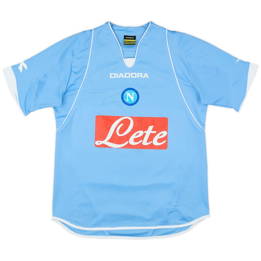 2007-08 Napoli Home Shirt - 6/10 - (S)
