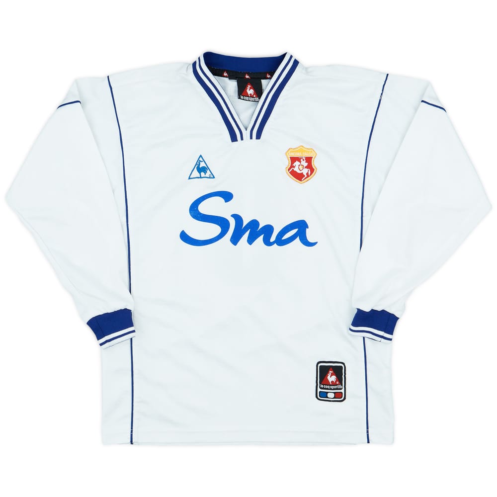 1990s Ancona Away L/S Shirt #9 - 9/10 - (XXL)