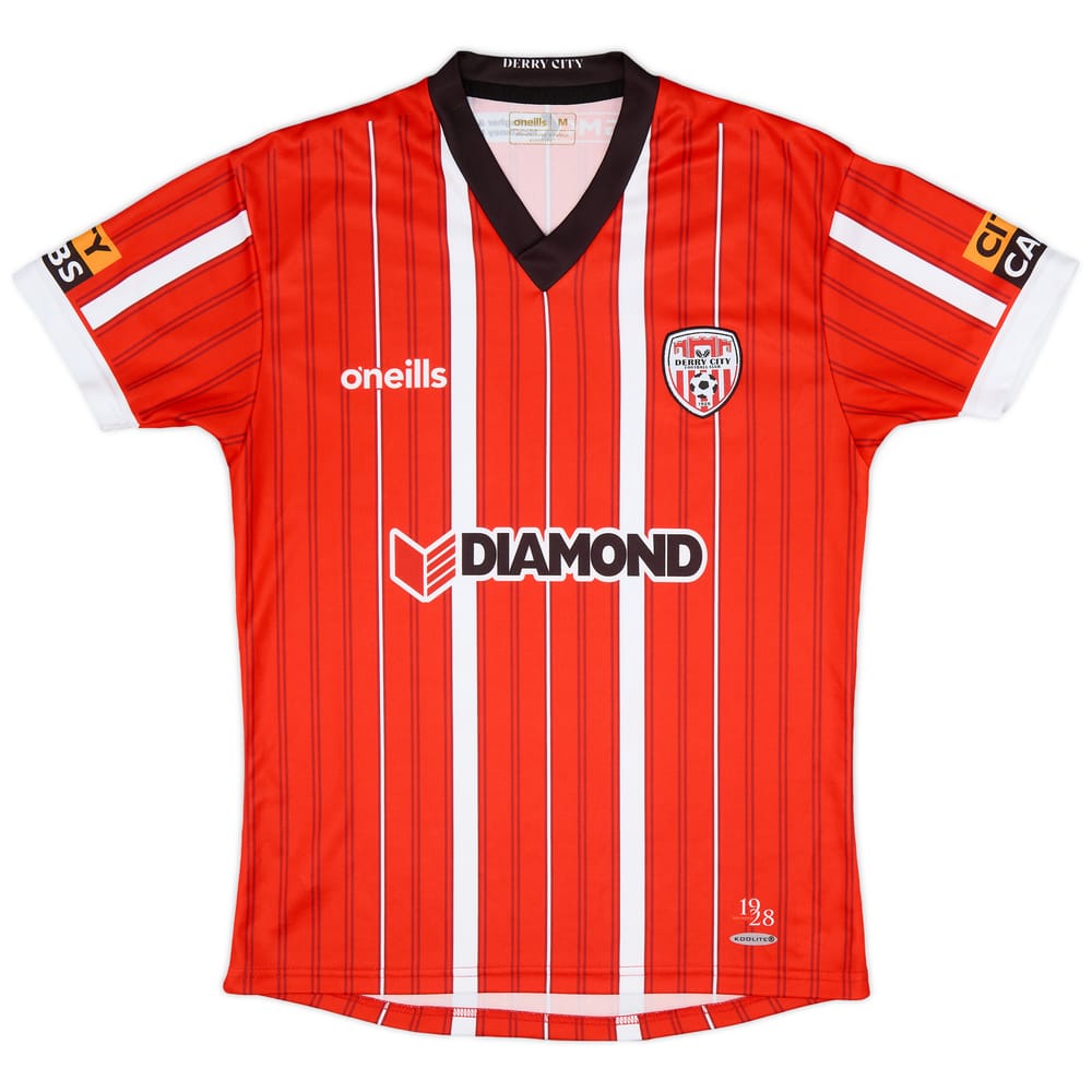 2022-24 Derry City Home Shirt - 8/10 - (M)