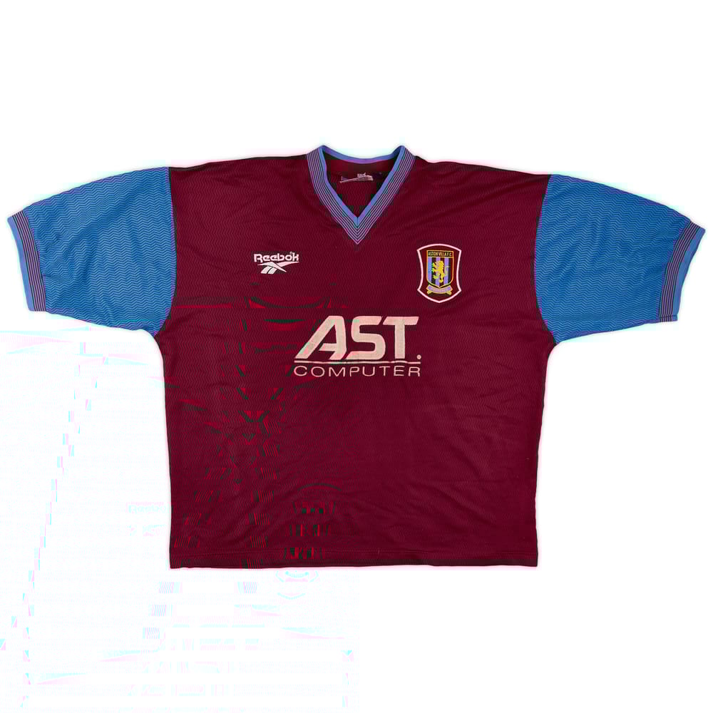 1997-98 Aston Villa Home Shirt - 5/10 - (XL)