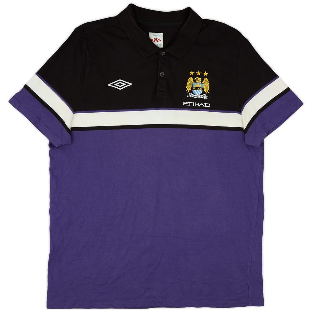 2010-11 Manchester City Umbro Polo Shirt - 5/10 - (XXL)