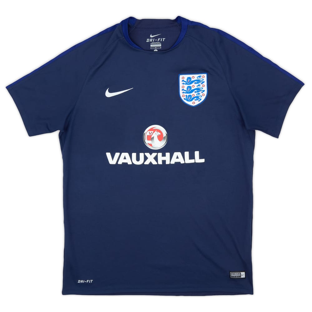 2016-17 England Nike Training Shirt - 9/10 - (L)