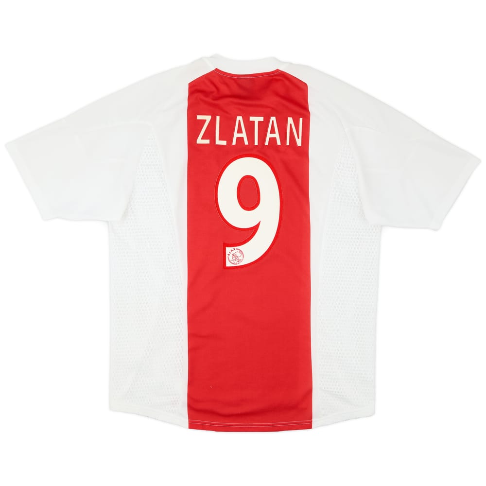 2002-04 Ajax Home Shirt Zlatan #9 - 4/10 - (L)