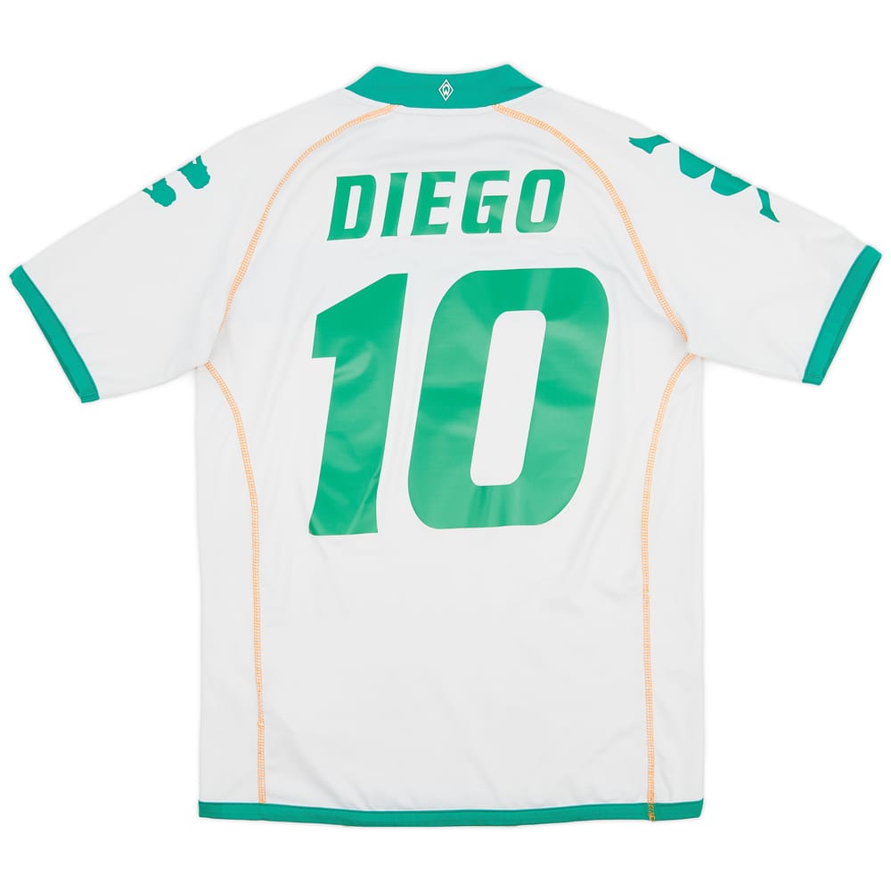 2008-09 Werder Bremen Home Shirt Diego #10 - 5/10 - (S)