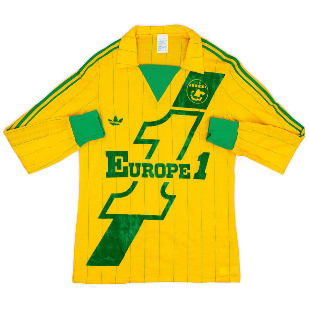 1981-82 Nantes Home Home L/S Shirt - 9/10 - (M)