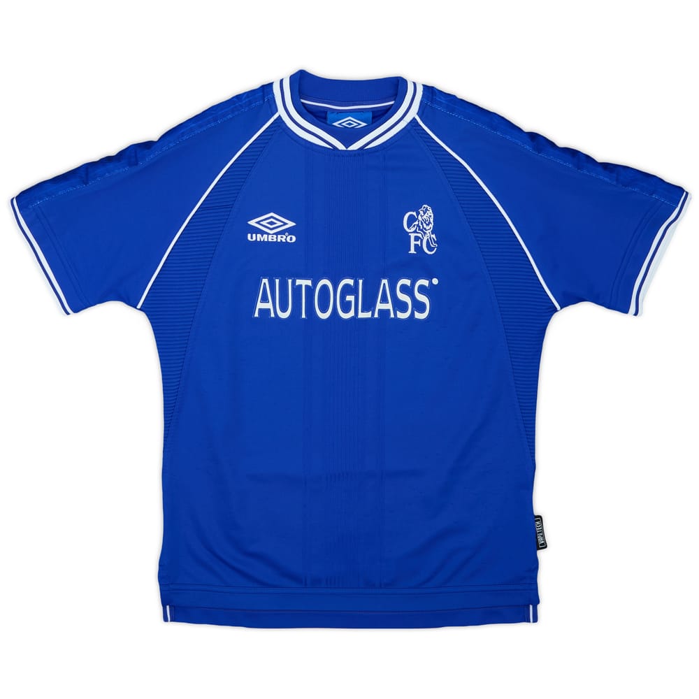 1999-01 Chelsea Home Shirt - 8/10 - (L.Boys)