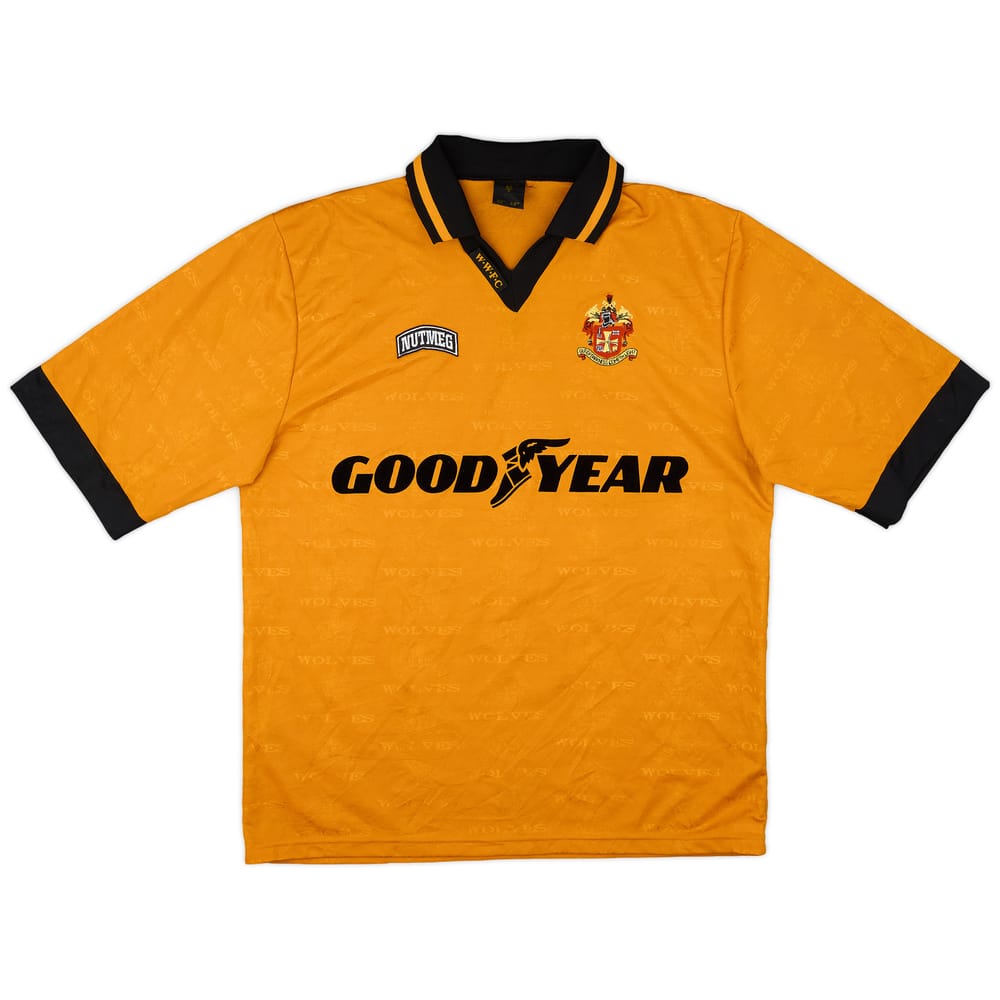 1995-96 Wolves Home Shirt - 8/10 - (L)