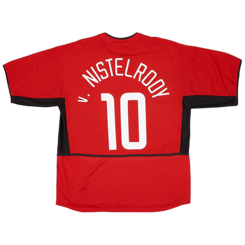 2002-04 Manchester United Home Shirt v.Nistelrooy #10 - 6/10 - (XL)