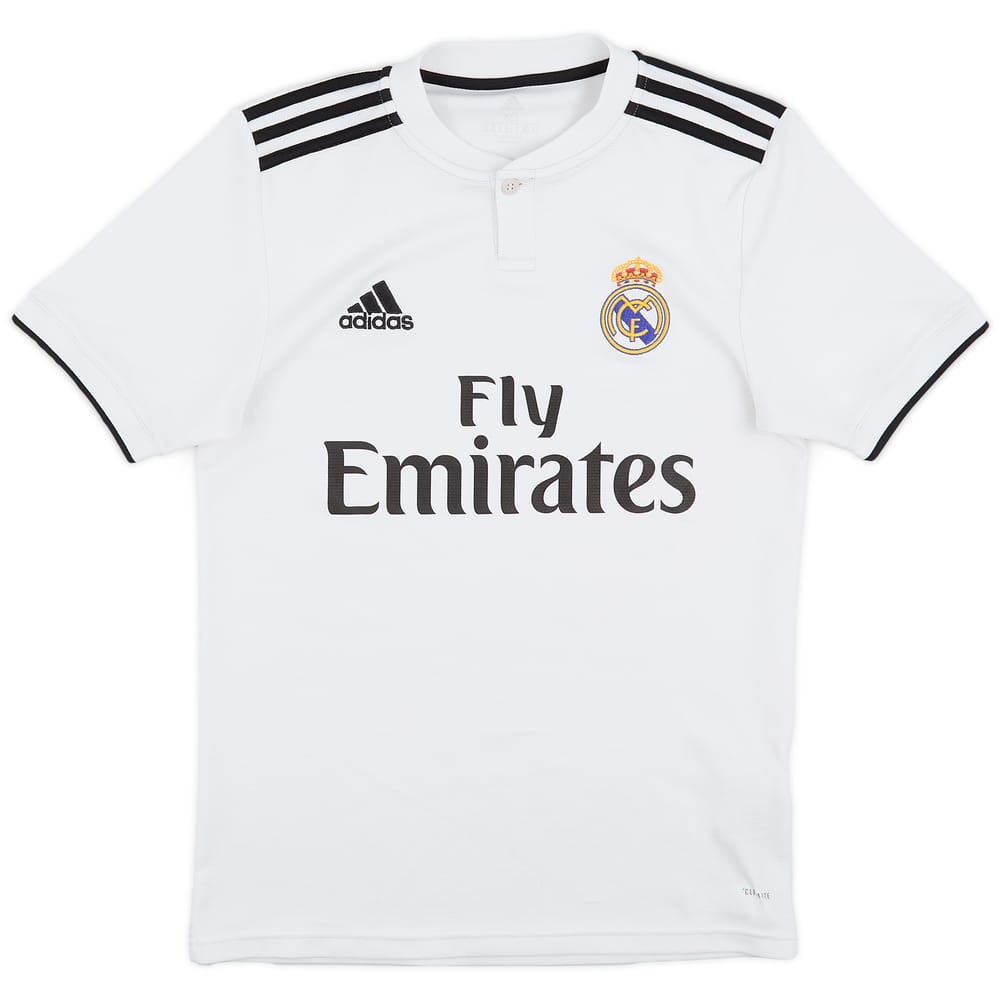 2018-19 Real Madrid Home Shirt - 8/10 - (XS)