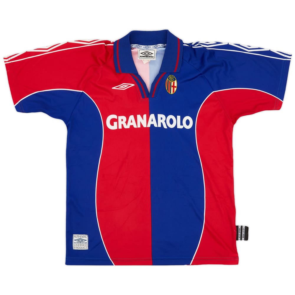 2000-01 Bologna Home Shirt - 8/10 - (Y)