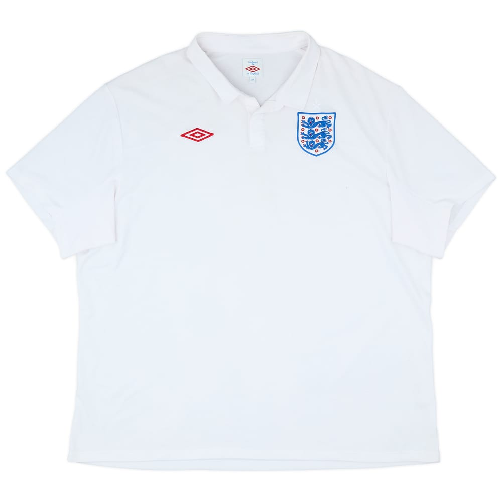 2009-10 England Home Shirt - 8/10 - (3XL)