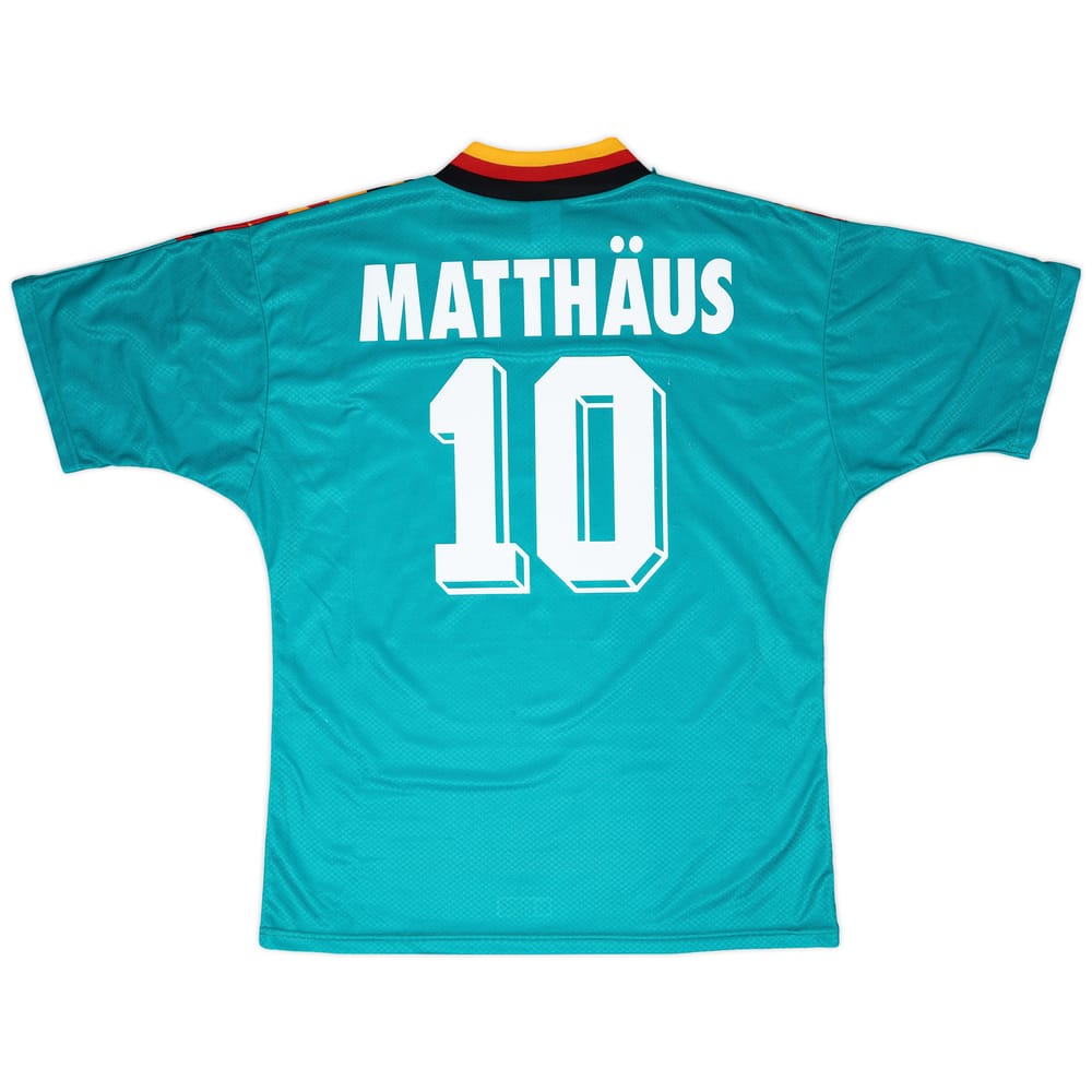 1994-96 Germany Away Shirt Matthaus #10 - 6/10 - (L)