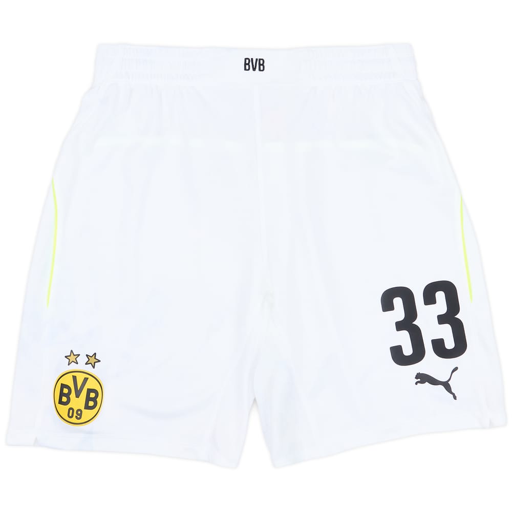 2014-15 Borussia Dortmund Player Issue GK Shorts #33 (Alomerovic) - 5/10 - (L)