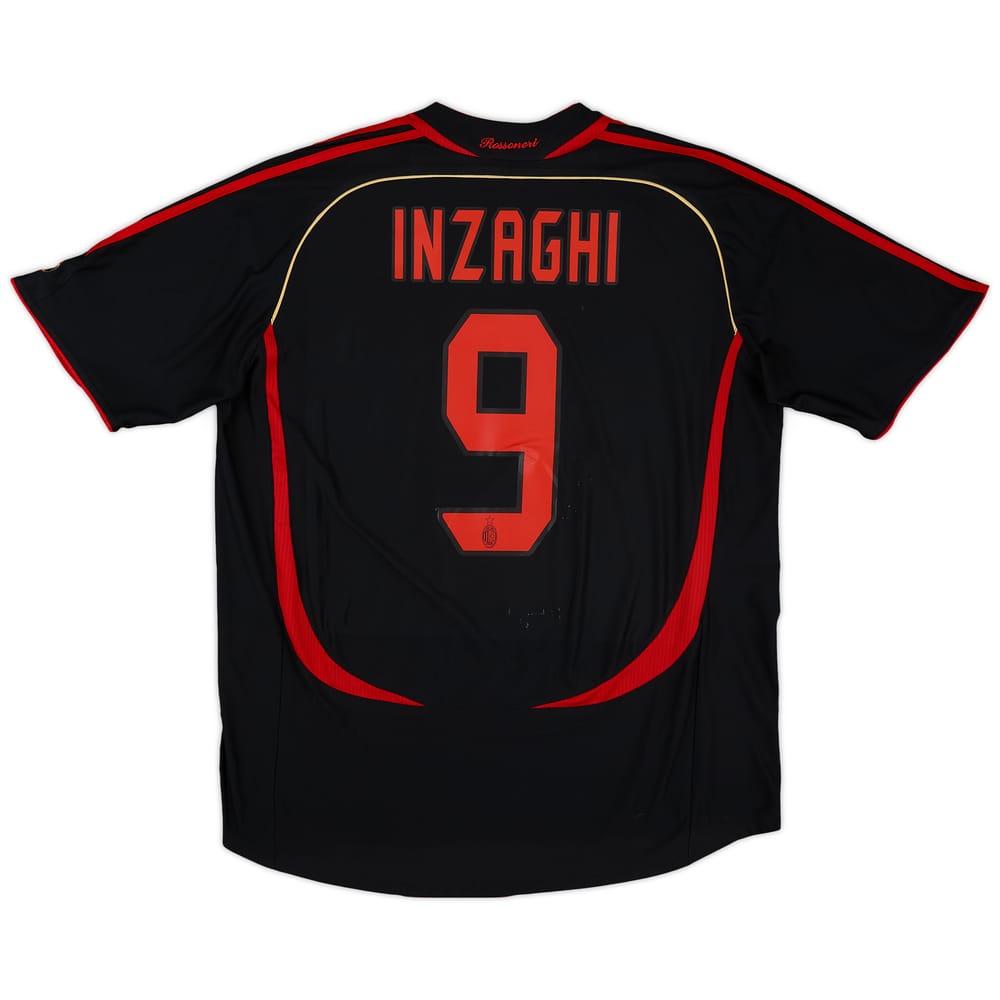 2006-07 AC Milan Third Shirt Inzaghi #9 - 5/10 - (XL)