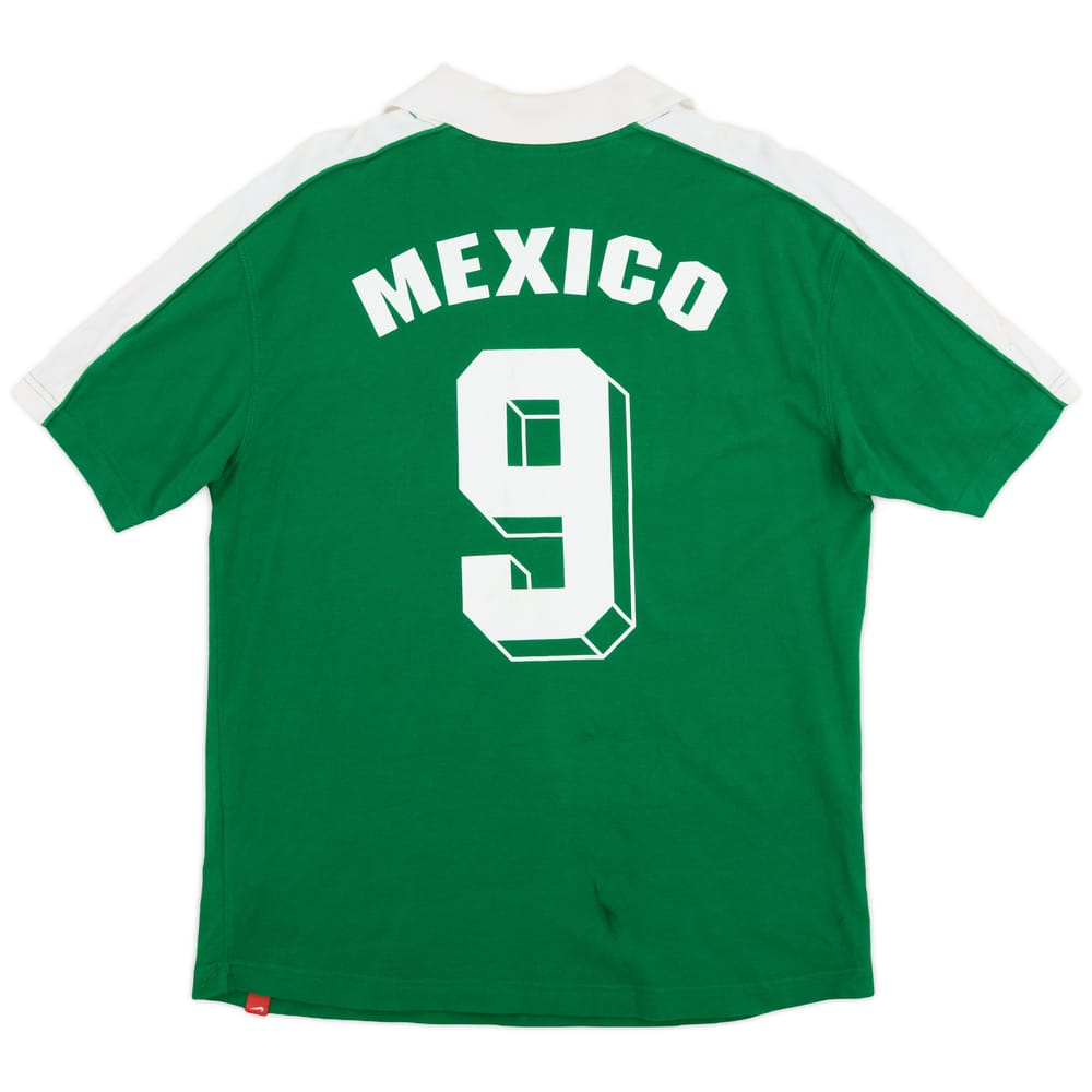 2005-06 Mexico Nike Polo Shirt Mexico #9 - 6/10 - (L)