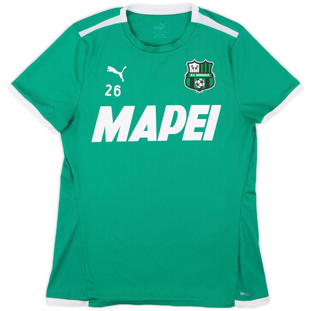 2021-22 Sassuolo Puma Player Issue Training Shirt #26 - 10/10 - (M)