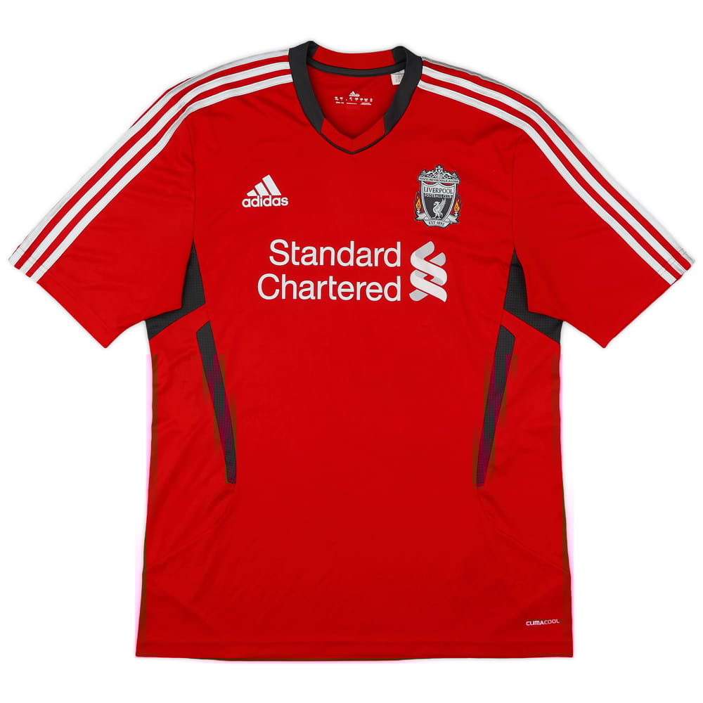 2011-12 Liverpool adidas Training Shirt - 9/10 - (L/XL)
