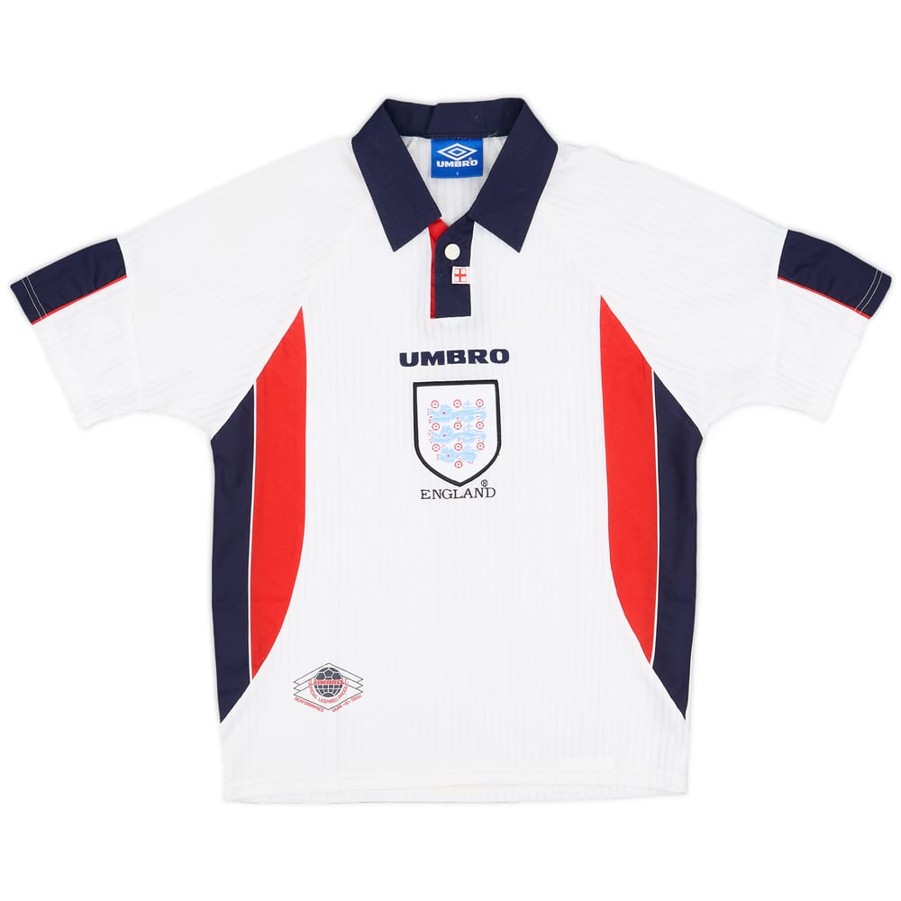 1997-99 England Home Shirt - 6/10 - (Y)