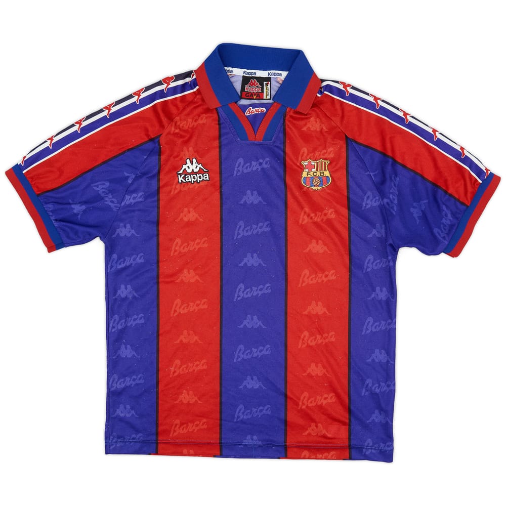 1995-97 Barcelona Home Shirt - 6/10 - (S)