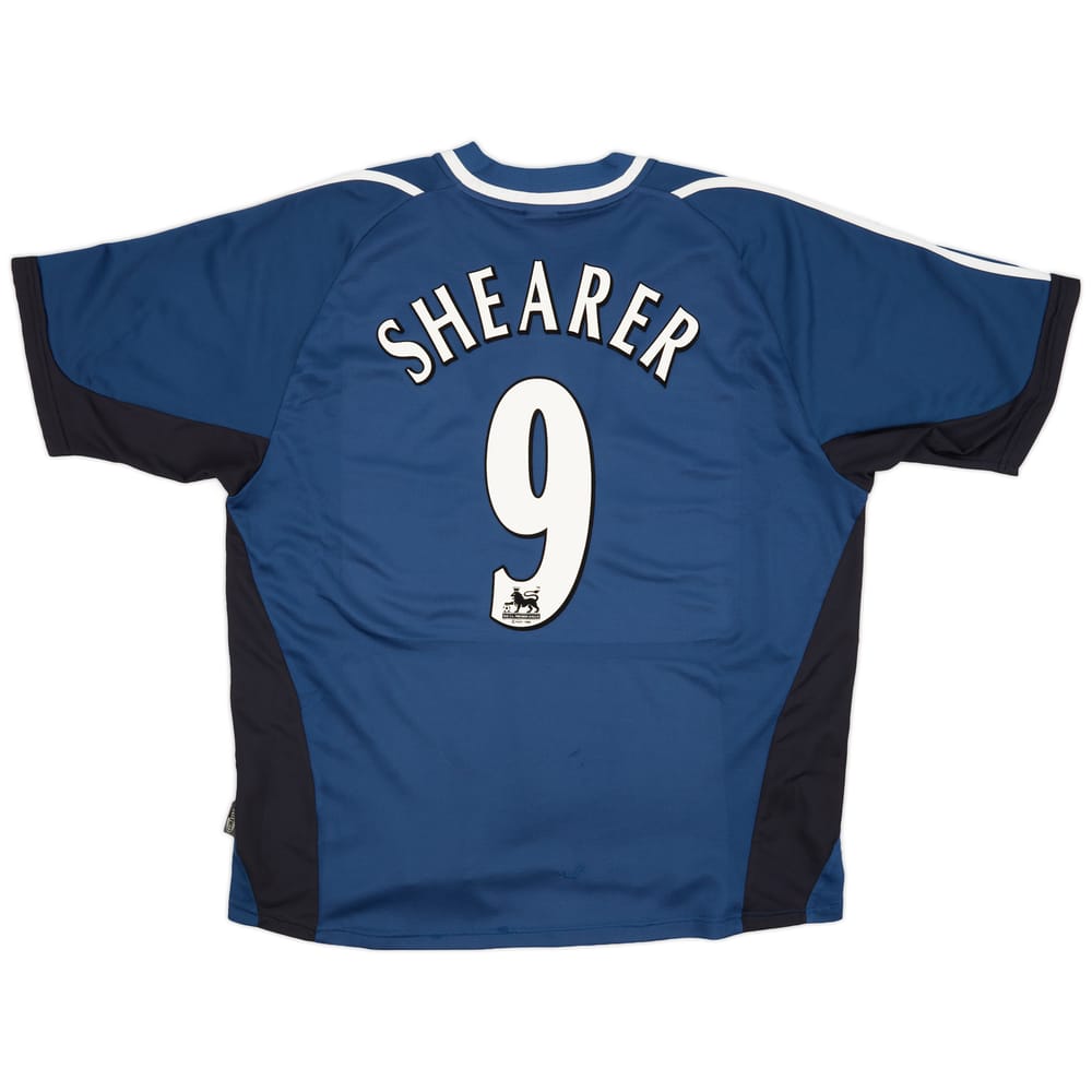 2001-02 Newcastle Away Shirt Shearer #9 - 6/10 - (XL)